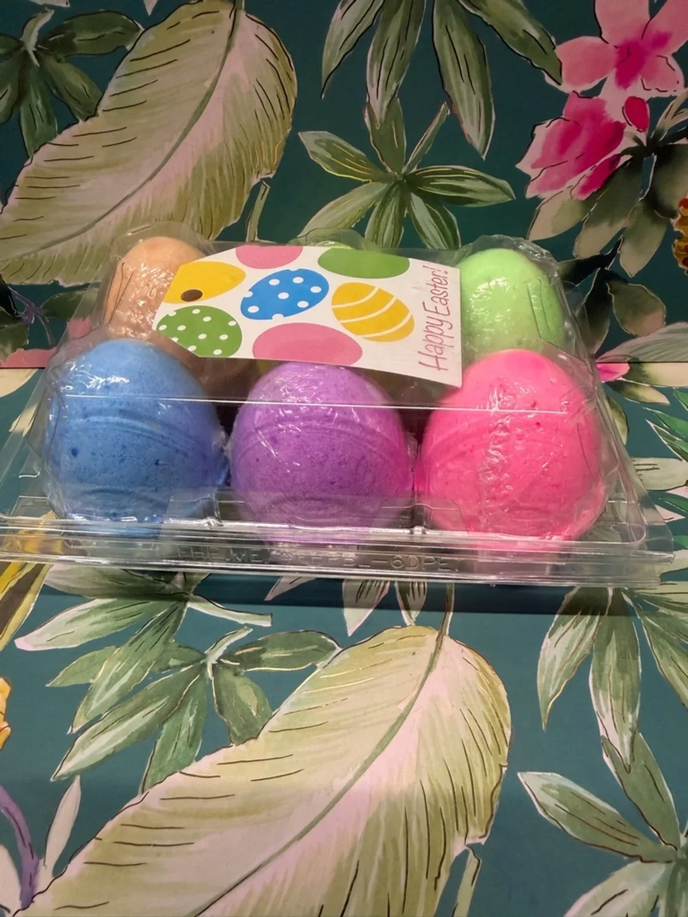 Aminnah Easter Egg Bath Bomb Set 6pc Large Individually Wrapped NWT
